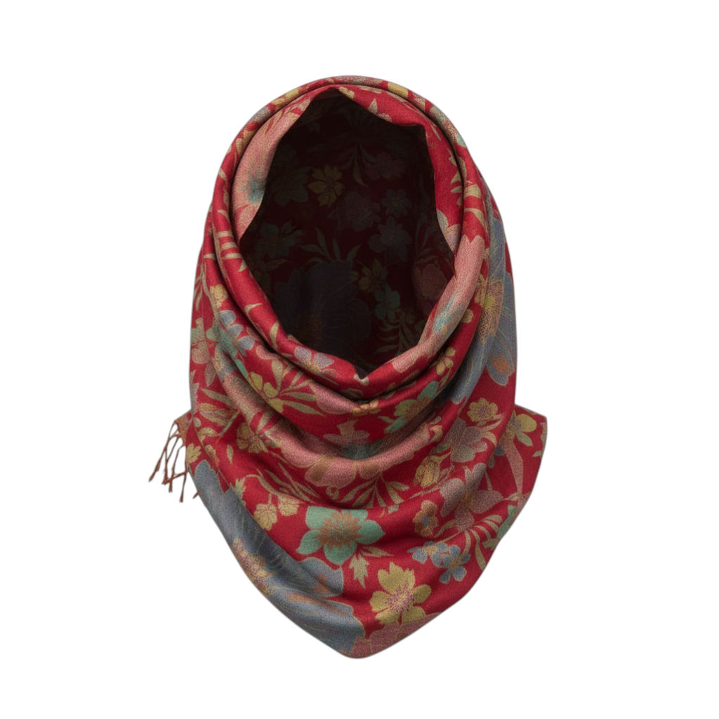 Oreintal Flower Scarf